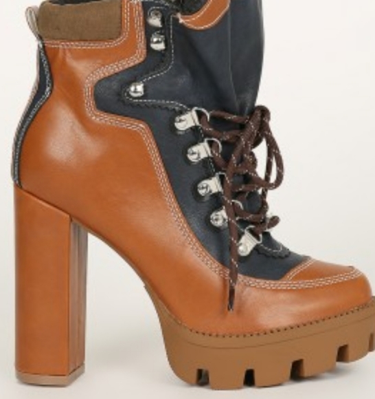 Color block combat bootie - Picture 2 of 2